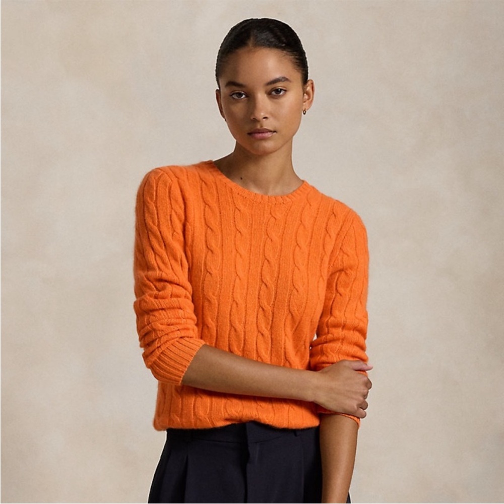 Ralph Lauren Cashmere Cable Knit Sweater